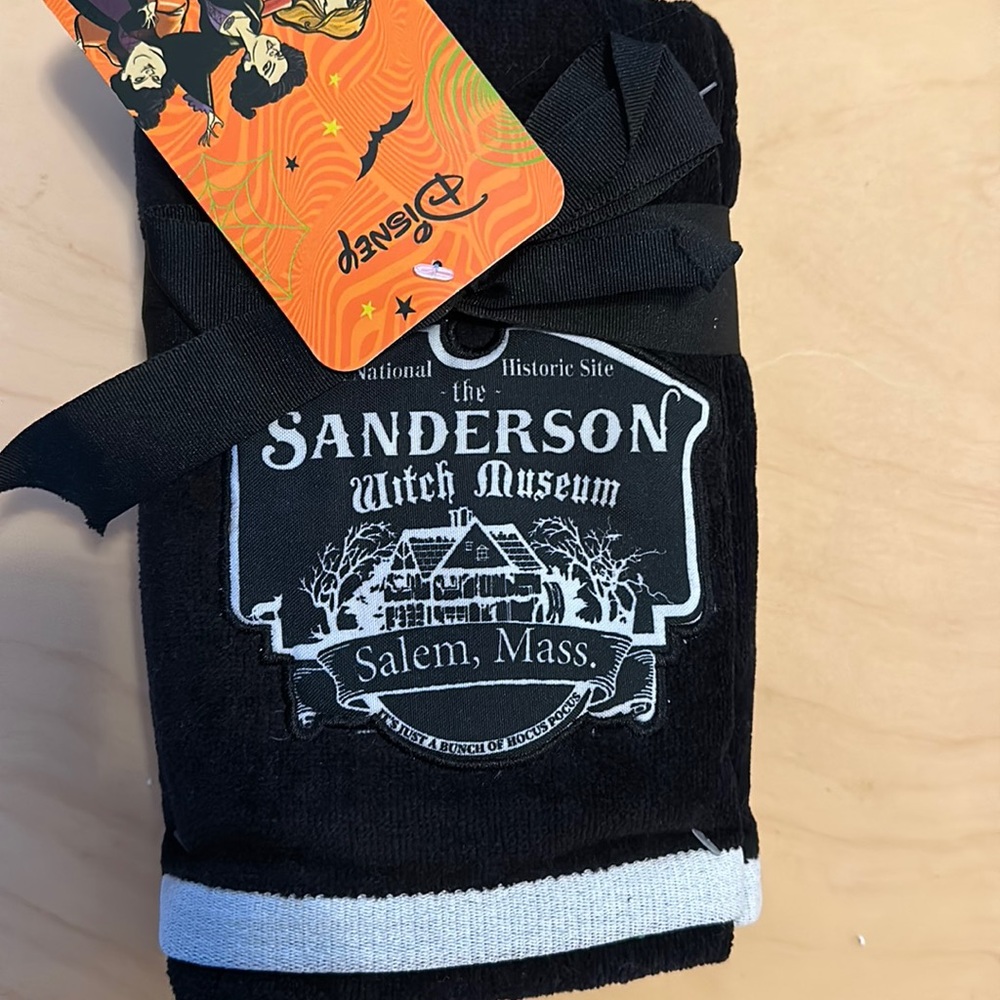 Disney Hocus Pocus Pack of 2 Hand Towels NWT!